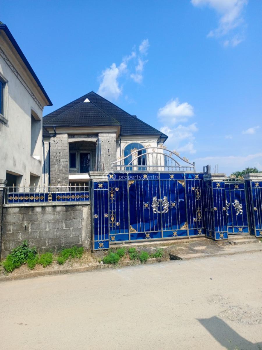 95% Completed 5 Bedroom Fully Detached Duplex with Security House., Eneka, Port Harcourt, Rivers, Detached Duplex for Sale