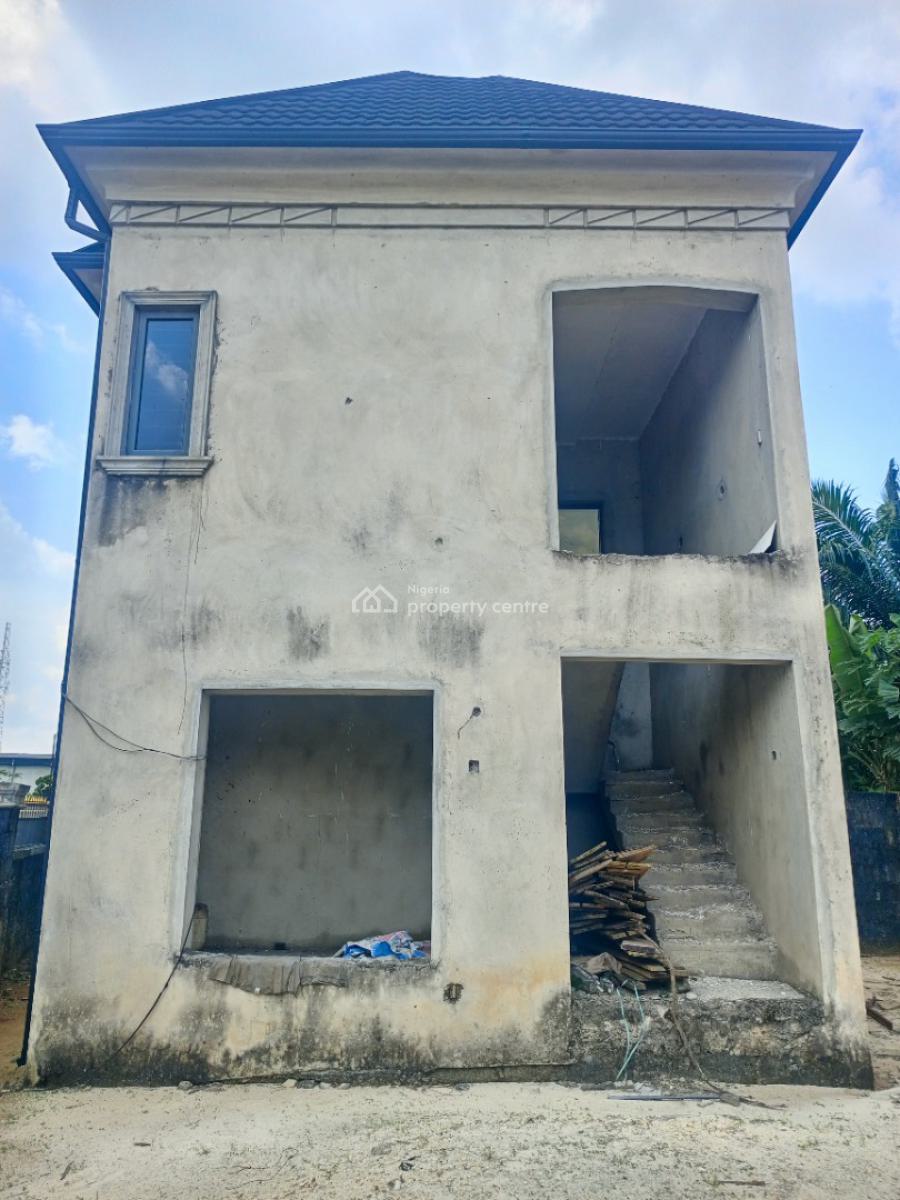 95% Completed 5 Bedroom Fully Detached Duplex with Security House., Eneka, Port Harcourt, Rivers, Detached Duplex for Sale