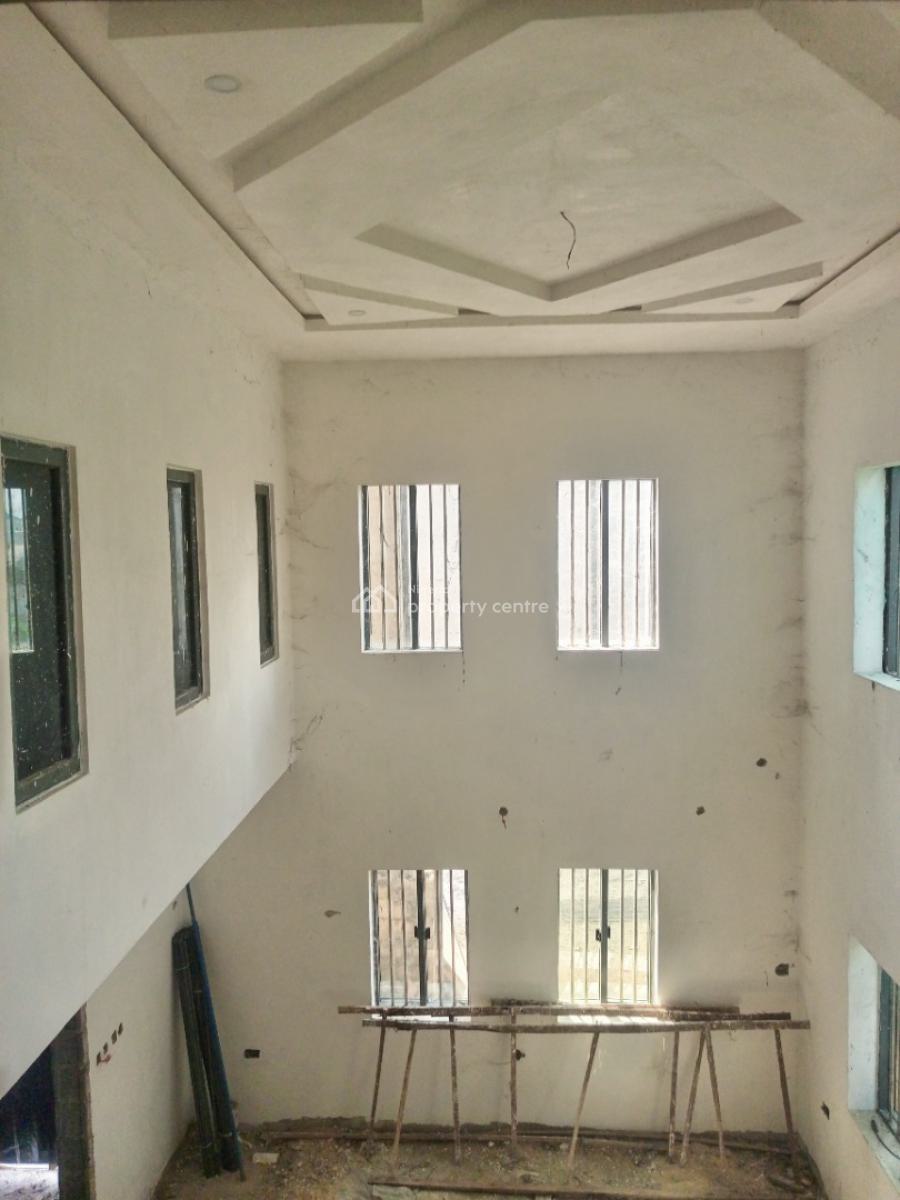 95% Completed 5 Bedroom Fully Detached Duplex with Security House., Eneka, Port Harcourt, Rivers, Detached Duplex for Sale