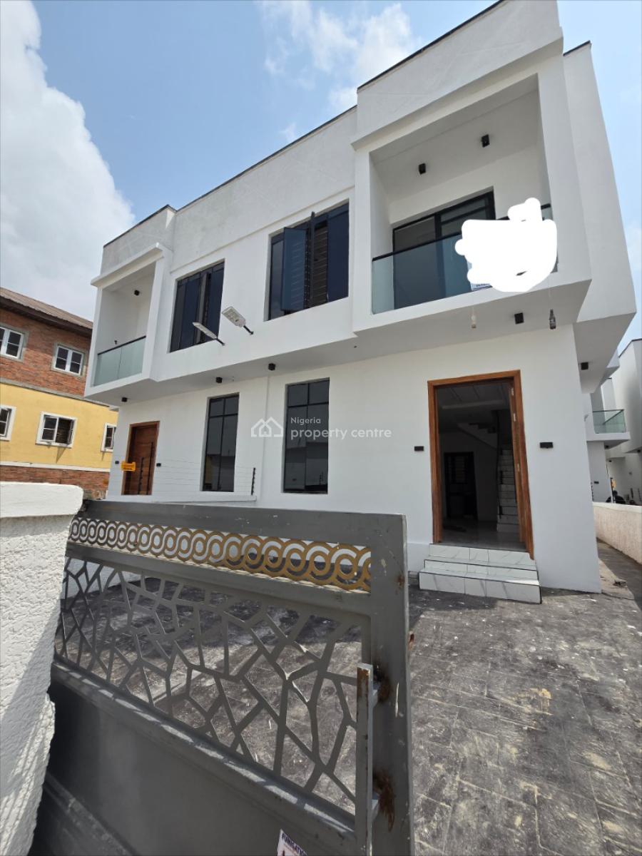 Newly Built 3 Bedroom Semi Detached Duplex with Bq, Ikota, Lekki, Lagos, Semi-detached Duplex for Sale
