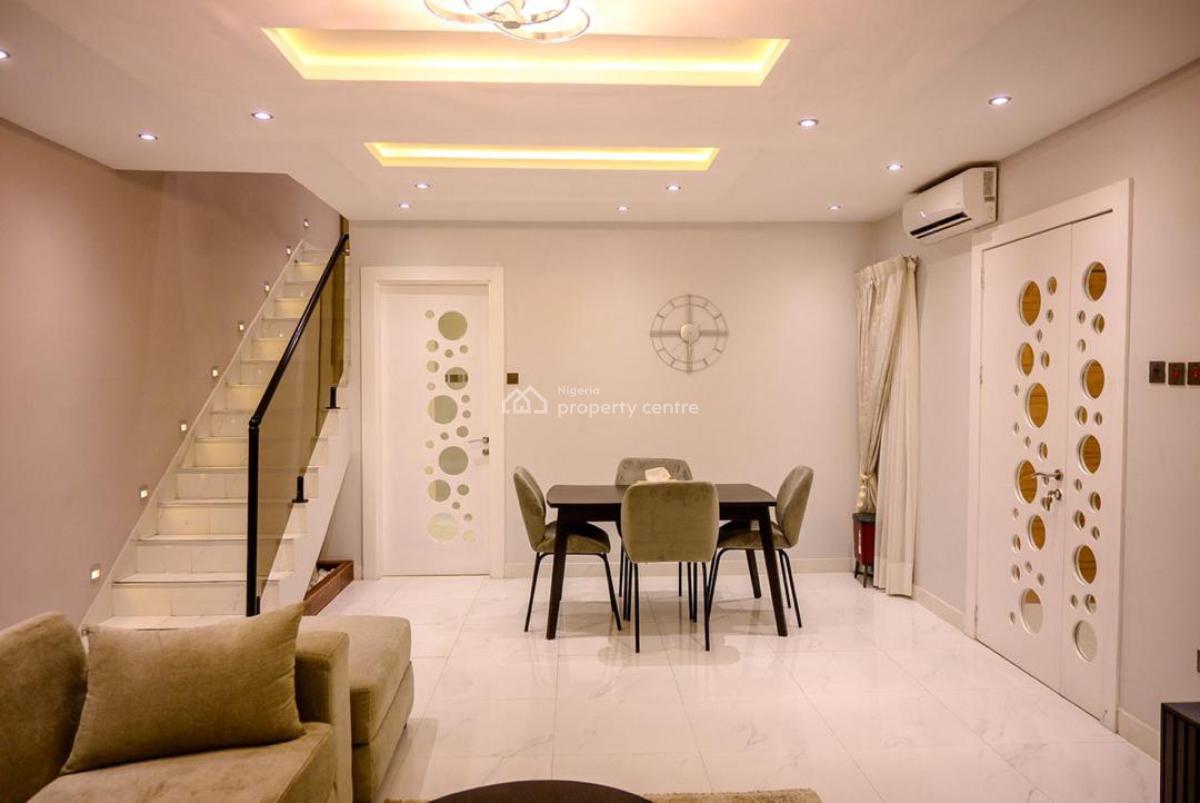 Luxurious 3 Bedroom Duplex with Inbuit Cinema Room Available, Opebi, Ikeja, Lagos, House Short Let
