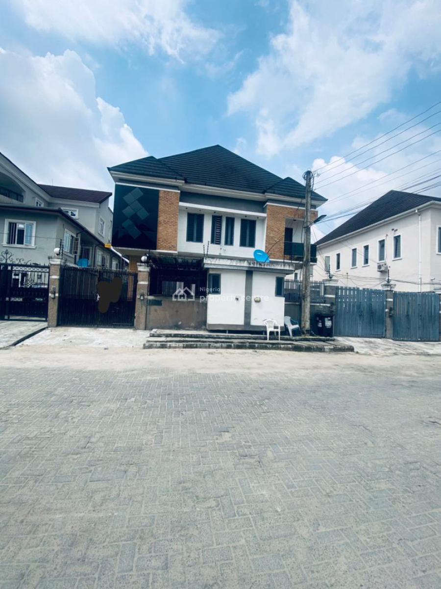 Residential 4 Bedrooms Semi Detached Duplex with Bq, Ikota, Lekki, Lagos, Semi-detached Duplex for Rent