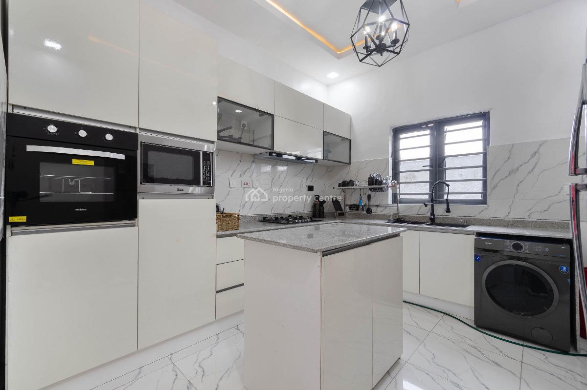 Luxury 4bedroom Duplex with Ps5/pool/gym, Meadow Hall Road, Ikate, Lekki, Lagos, Terraced Duplex Short Let