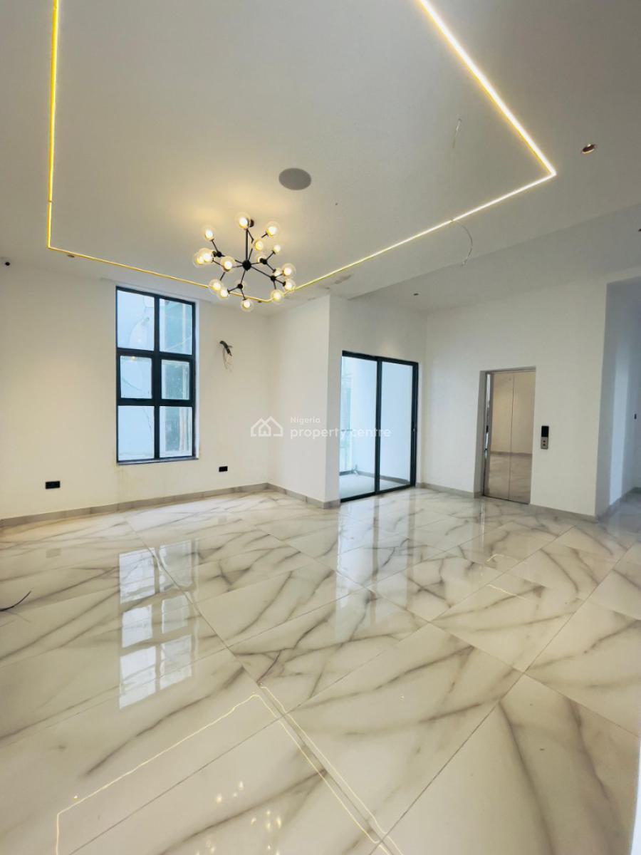 Luxurious Perched 5 Bedroom Smart Home with Cinema, Elevator, Ikate, Lekki, Lagos, Detached Duplex for Sale