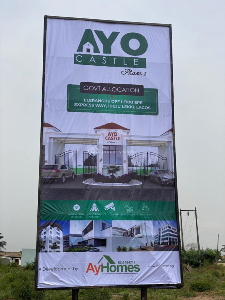 Your Dream Home Is Here, Ayo Castle,, Eleranigbe, Ibeju Lekki, Lagos, Residential Land for Sale