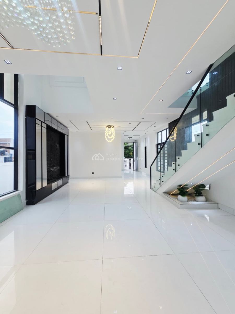 Brand New 5 Bedroom Detached Duplex with Swimming Pool and Bq, Chevron, Lekki, Lagos, Detached Duplex for Sale