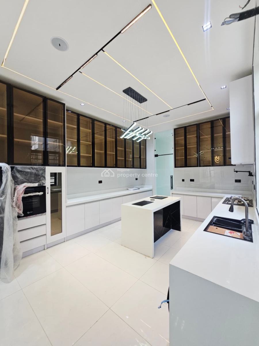 Brand New 5 Bedroom Detached Duplex with Swimming Pool and Bq, Chevron, Lekki, Lagos, Detached Duplex for Sale