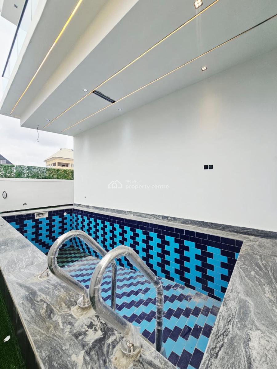 Brand New 5 Bedroom Detached Duplex with Swimming Pool and Bq, Chevron, Lekki, Lagos, Detached Duplex for Sale