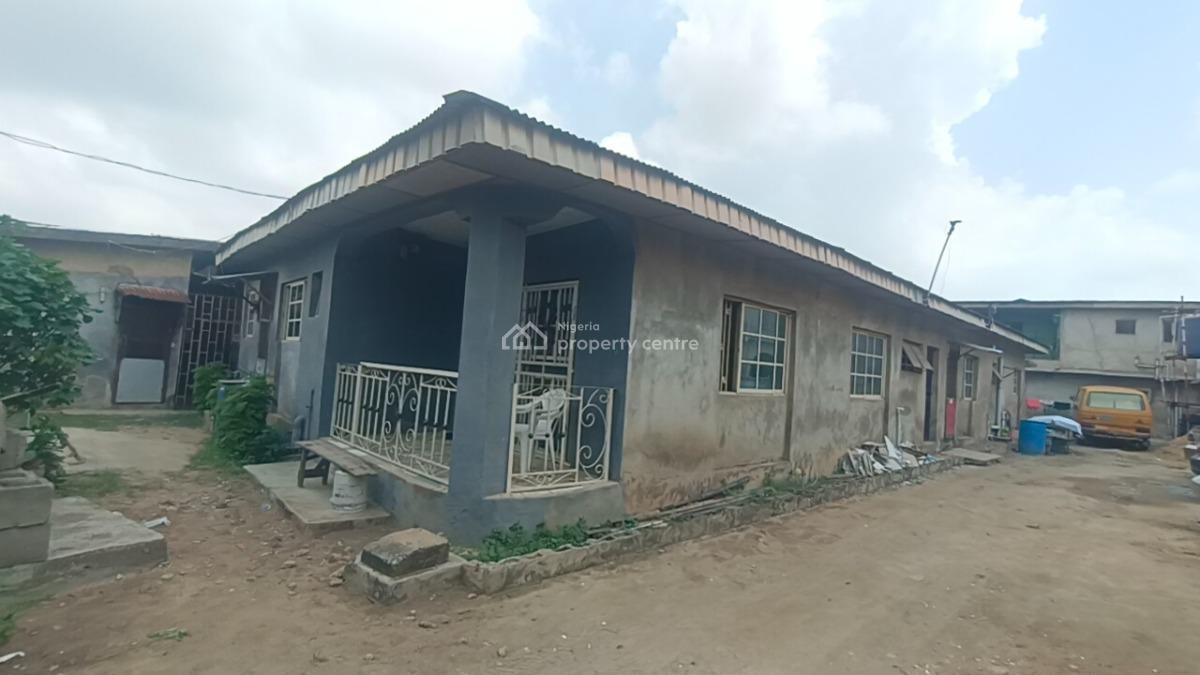 Completed Bungalow & a Storey Building on Full Plot of Land, Off Isawo Road, Agric, Ikorodu, Lagos, Detached Bungalow for Sale