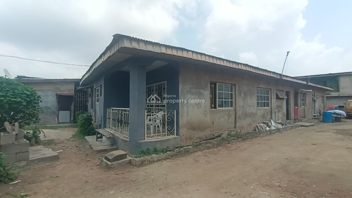 Completed Bungalow & a Storey Building on Full Plot of Land, Off Isawo Road, Agric, Ikorodu, Lagos, Detached Bungalow for Sale