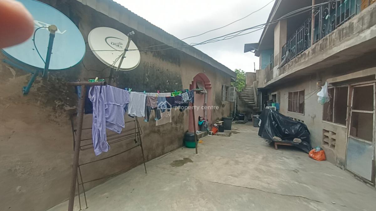 Completed Bungalow & a Storey Building on Full Plot of Land, Off Isawo Road, Agric, Ikorodu, Lagos, Detached Bungalow for Sale