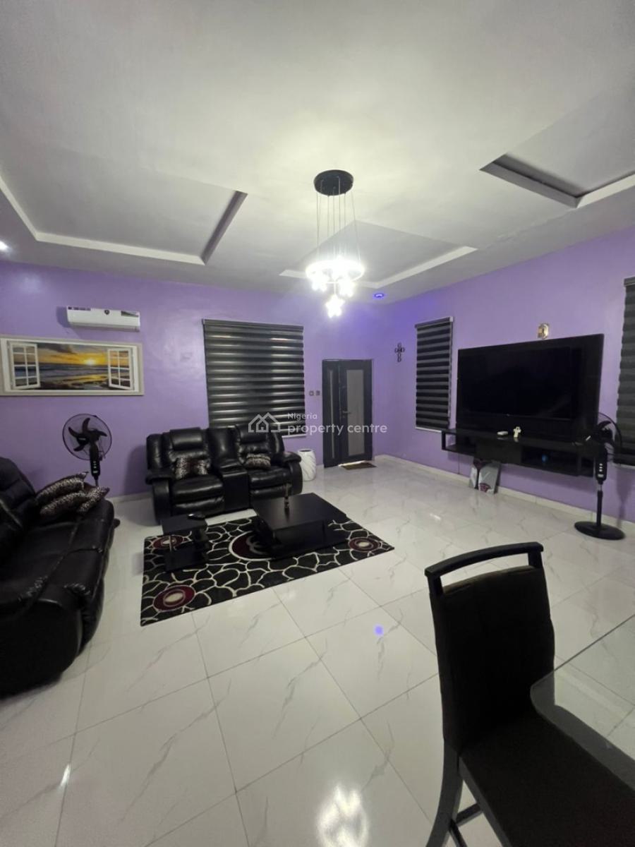 Full Furnishe 4 Bedroom Semi Detached with an Inverter 24 Hours Light, Atlantic Estate, Ajah, Lagos, Semi-detached Duplex for Sale