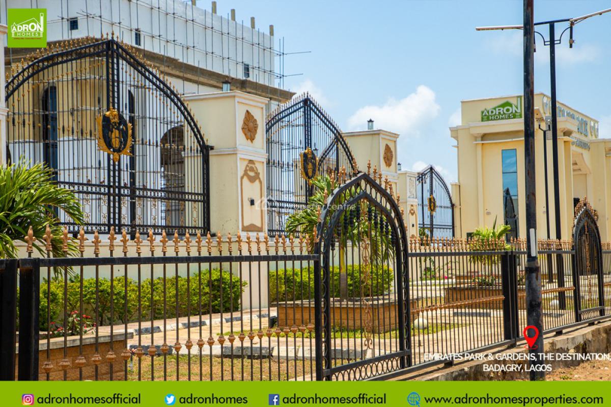 Land, Adron Emirate Park and Gardens The Destination, Badagry, Lagos, Residential Land for Sale