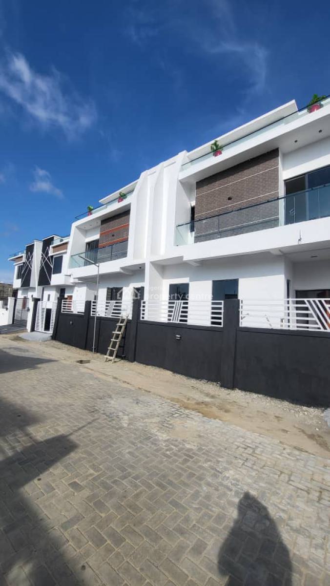 Well Built 4brm Semi Detached Duplex with a Bq, Abraham Adesanya Ajah, Ajah, Lagos, Semi-detached Duplex for Sale