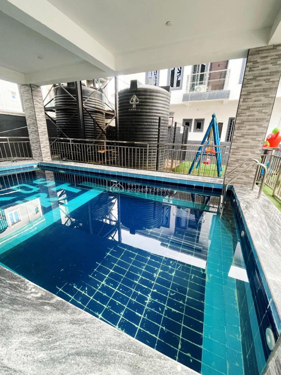 4 Bedroom Terrace Duplex with Swimming Pool and Gym, Eros Court 2, Ologolo, Ologolo, Lekki, Lagos, Flat / Apartment Short Let