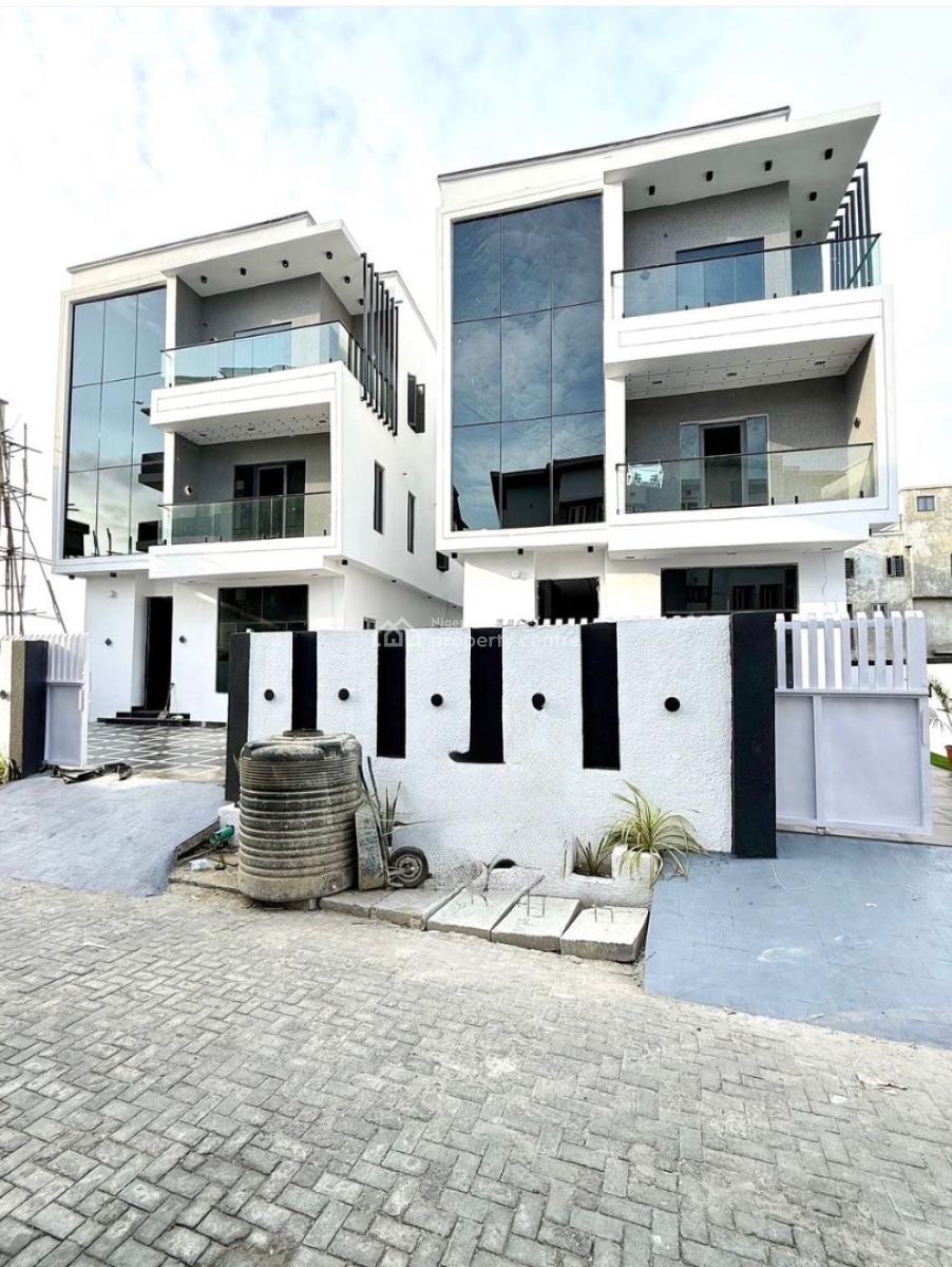 Stunning 5 Bedroom Fully Detached Duplex with a Room Bq, Rooftop, Ologolo, Lekki, Lagos, Detached Duplex for Sale