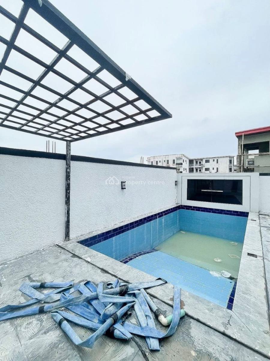 Stunning 5 Bedroom Fully Detached Duplex with a Room Bq, Rooftop, Ologolo, Lekki, Lagos, Detached Duplex for Sale