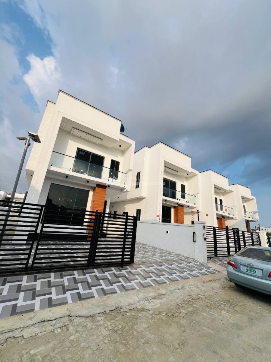 Tastefully Finished 4 Bedroom Fully Detached Duplex with a Bq, Lekki Palm City Estate, Ajah, Lagos, Detached Duplex for Sale