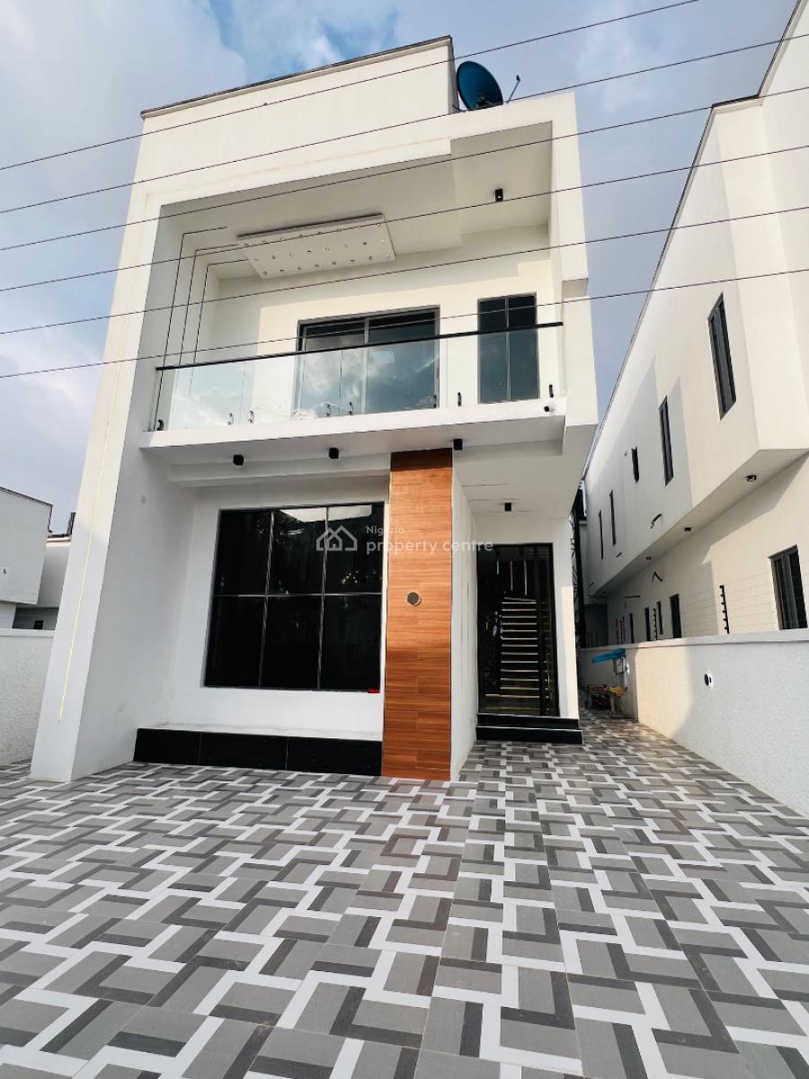 Tastefully Finished 4 Bedroom Fully Detached Duplex with a Bq, Lekki Palm City Estate, Ajah, Lagos, Detached Duplex for Sale