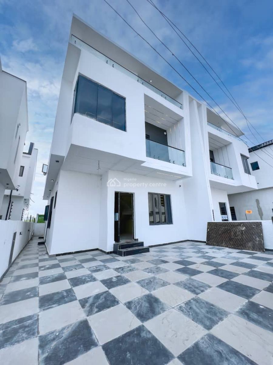 Well Finished 4 Bedroom Semi Detached Duplex, Ajah, Lagos, House for Sale