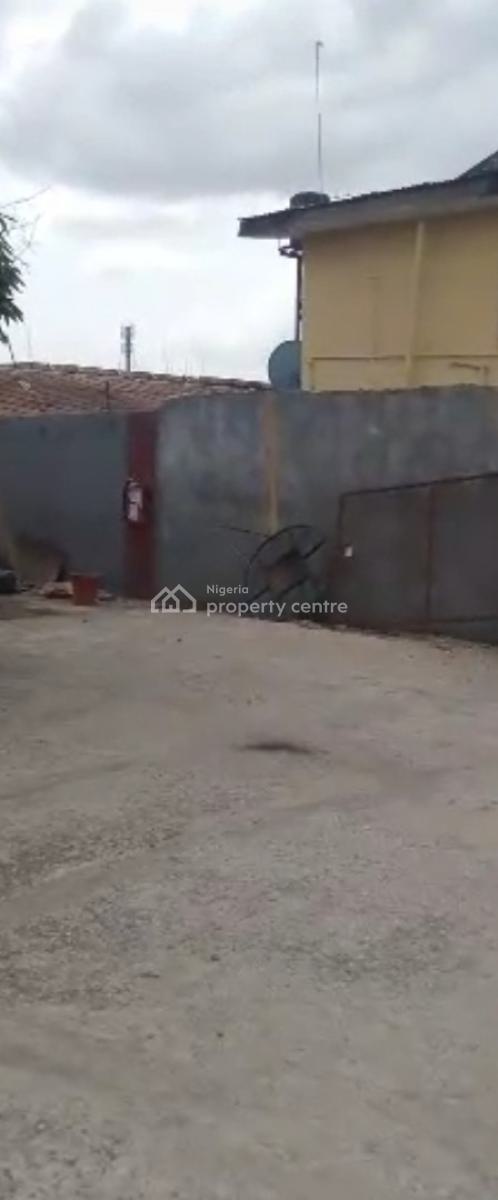 Bareland with German Floor  (entire Plot Is Securely Fenced), Off Shaki Crescent, Surulere, Lagos, Land for Sale