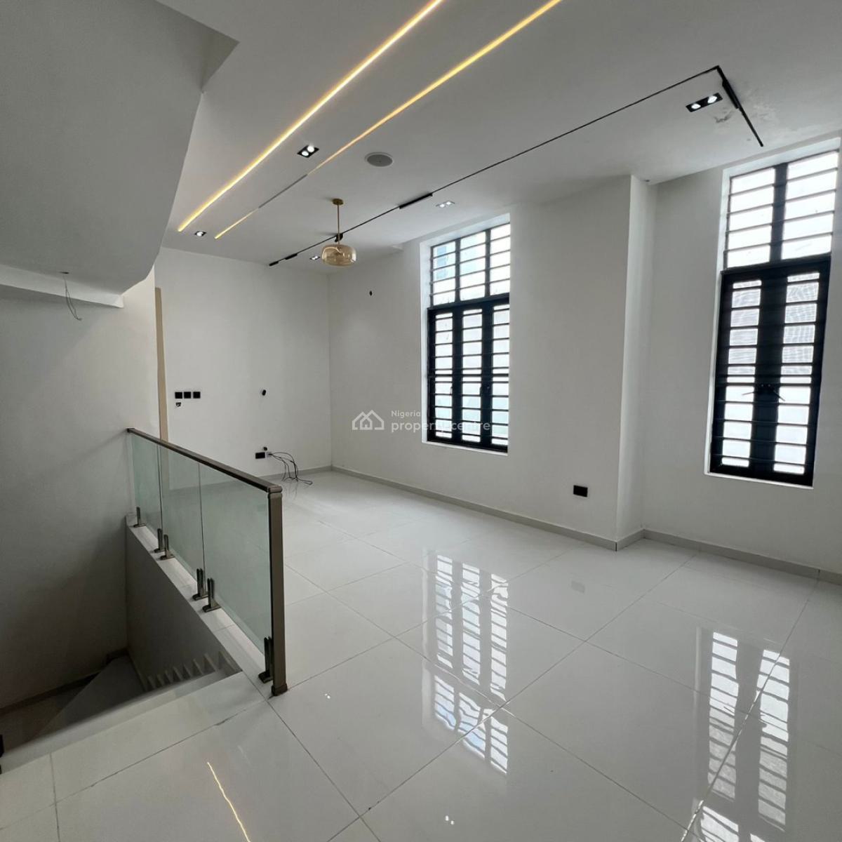 Spacious 5 Bedroom Fully Detached Duplex with Bq, Gym, Chevron, Lekki, Lagos, Detached Duplex for Sale