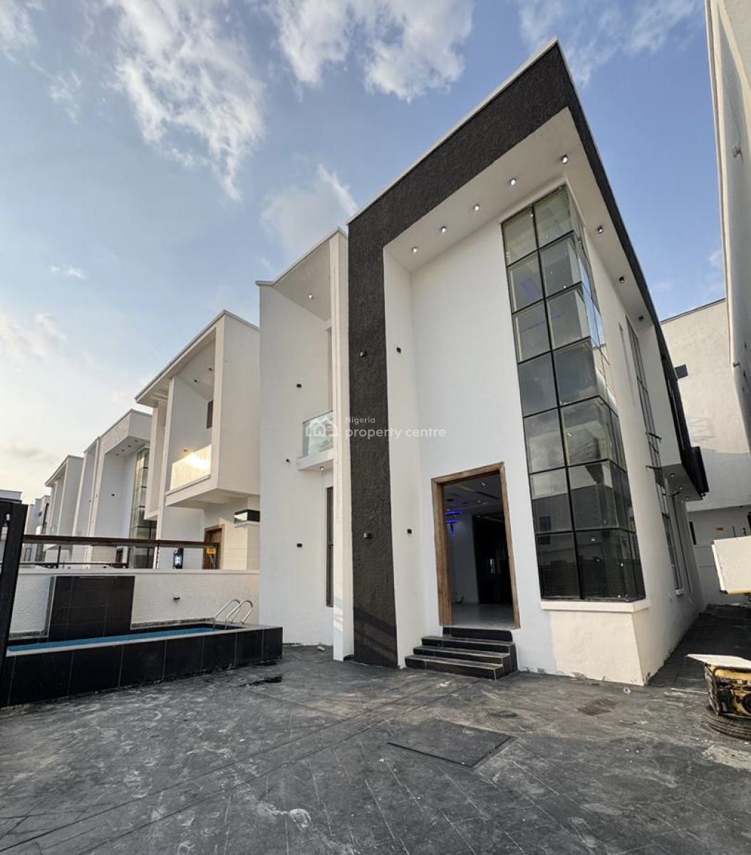 Spacious 4  Bedroom Duplex with a Pool, Lekki, Lagos, Detached Duplex for Sale