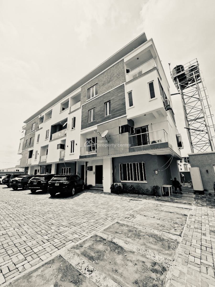 Furnished 3 Bedrooms Maisonette with a Bq, Richmond Estate Ikate, Lekki Phase 1, Lekki, Lagos, Terraced Duplex for Rent