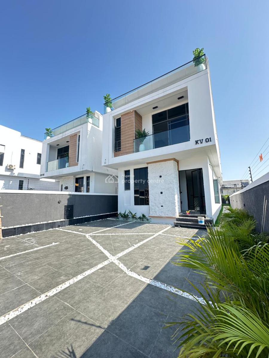 Luxurious 5 Bedroom Detached Duplex with Bq and Pool, Orchid, Lekki, Lagos, Detached Duplex for Sale