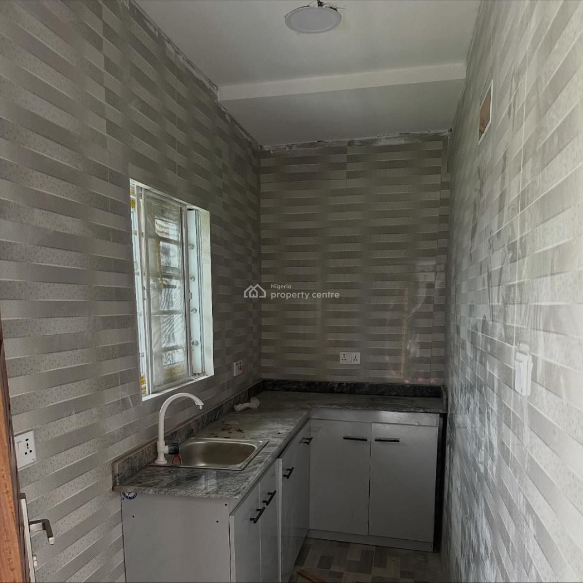 New Spacious 1 Bedroom Apartment, Serene and Secured Area, Ogombo, Ajah, Lagos, Mini Flat (room and Parlour) for Rent