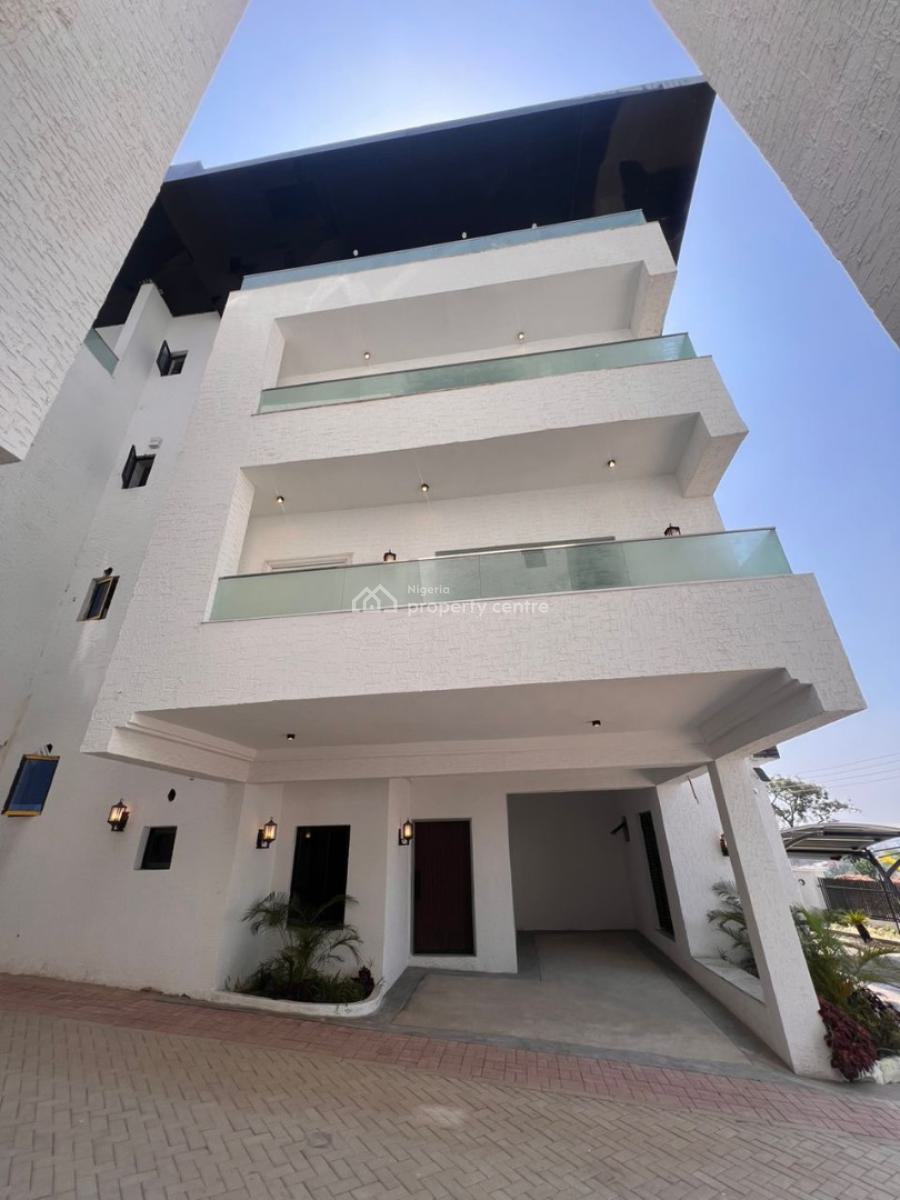 Exquisitely Finished 5 Bedroom Terraced Duplex with an Attached Bq, Asokoro District, Abuja, Terraced Duplex for Sale