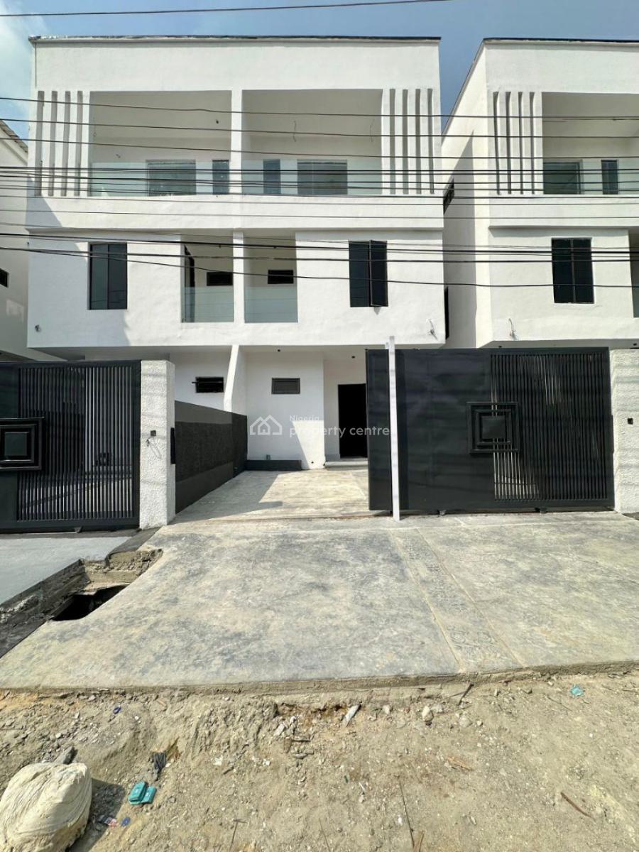 Nicely Built 4 Bedroom Semi-detached Duplex (2 Available), Lekki Lagos, Agungi, Lekki, Lagos, Semi-detached Duplex for Sale