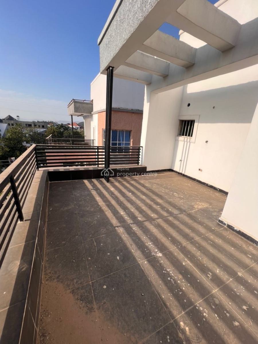 Exquisitely Finished 5 Bedroom Terraced Duplex with an Attached Bq, Guzape District, Abuja, Terraced Duplex for Rent