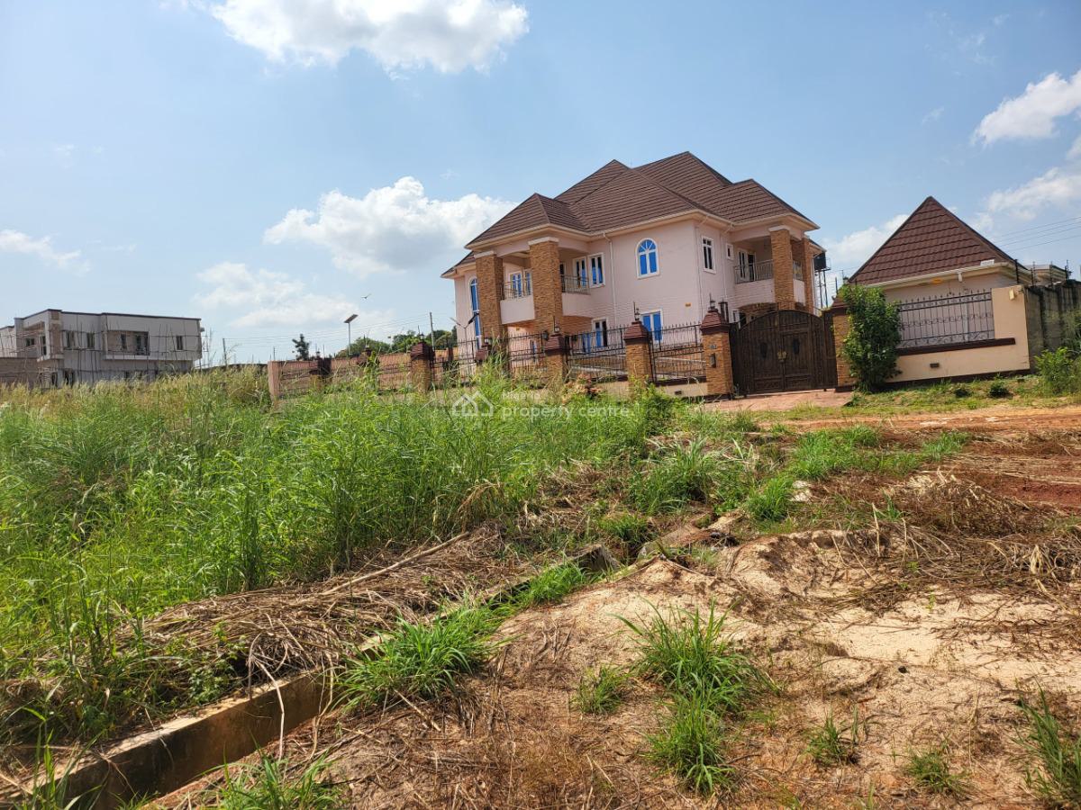 Strategic Partly Fenced Corner 2 Plots of Land, Heliu Estate, Enugu, Enugu, Residential Land for Sale