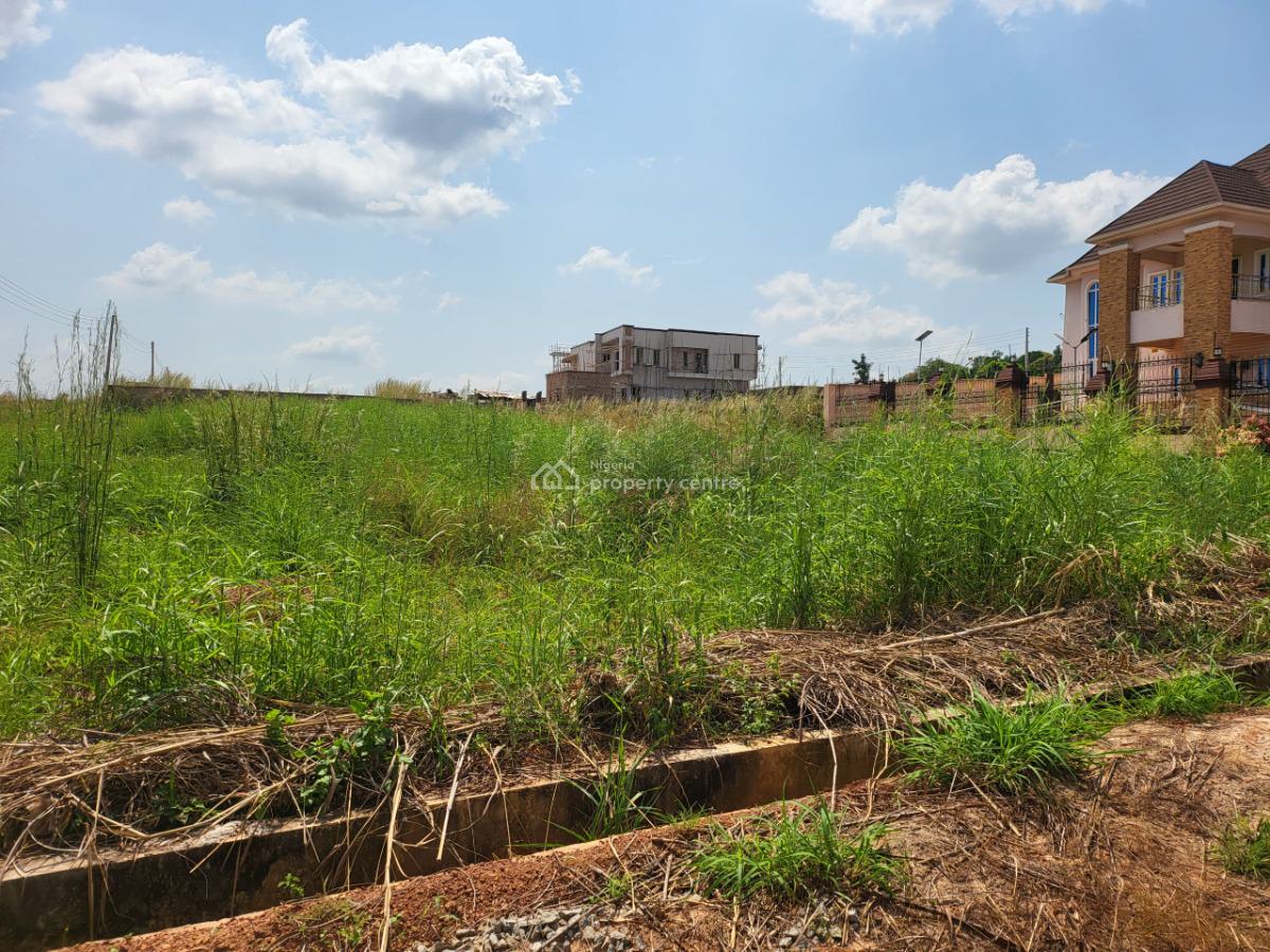 Strategic Partly Fenced Corner 2 Plots of Land, Heliu Estate, Enugu, Enugu, Residential Land for Sale