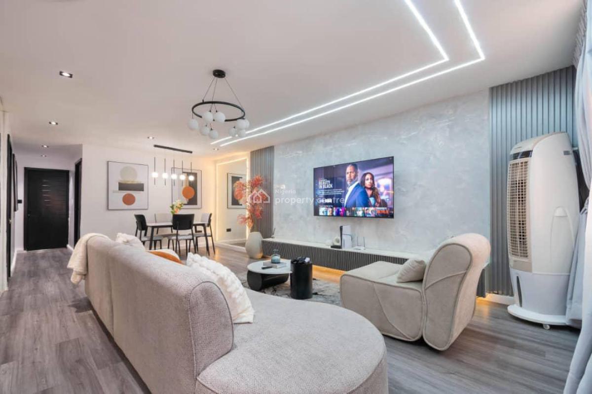 Luxury 3-bedroom Apartment with Cinema, Lekki Phase 1, Lekki, Lagos, Flat / Apartment Short Let