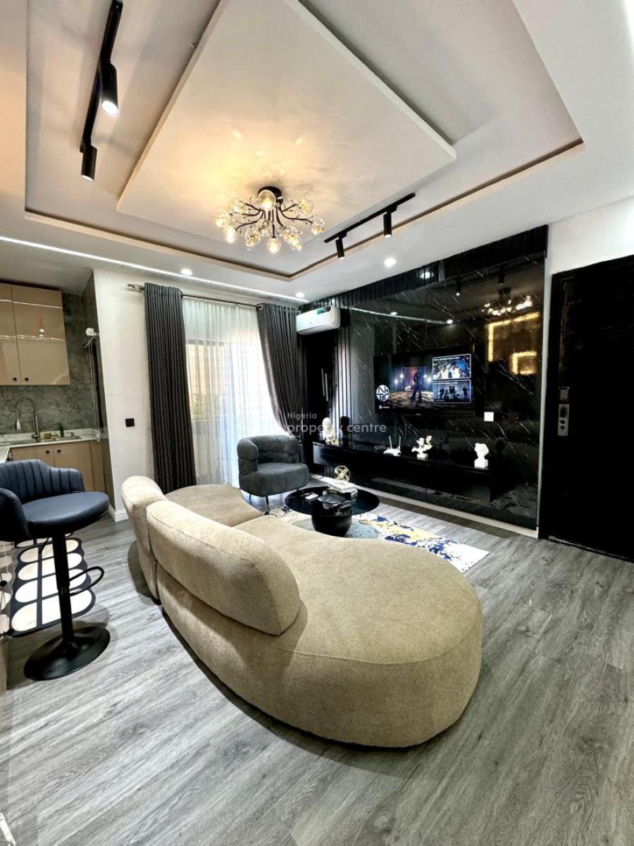 Elegant Luxurious 1 Bedroom Apartment & Elevator, Lekki Phase 1, Lekki, Lagos, Flat / Apartment Short Let