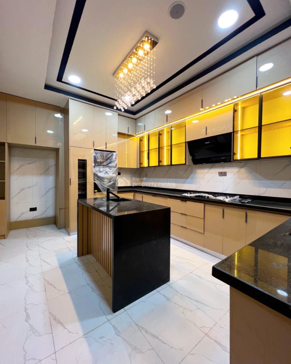 6 Bedroom Fully Detached with Penthouse & a Bq, Chevron, Lekki, Lagos, Detached Duplex for Sale