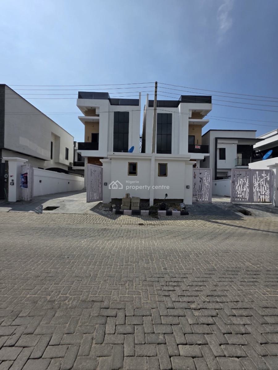 Stunning 5 Bedroom Detached Duplex with Bq, 2nd Toll Gate, Lekki, Lagos, Detached Duplex for Sale
