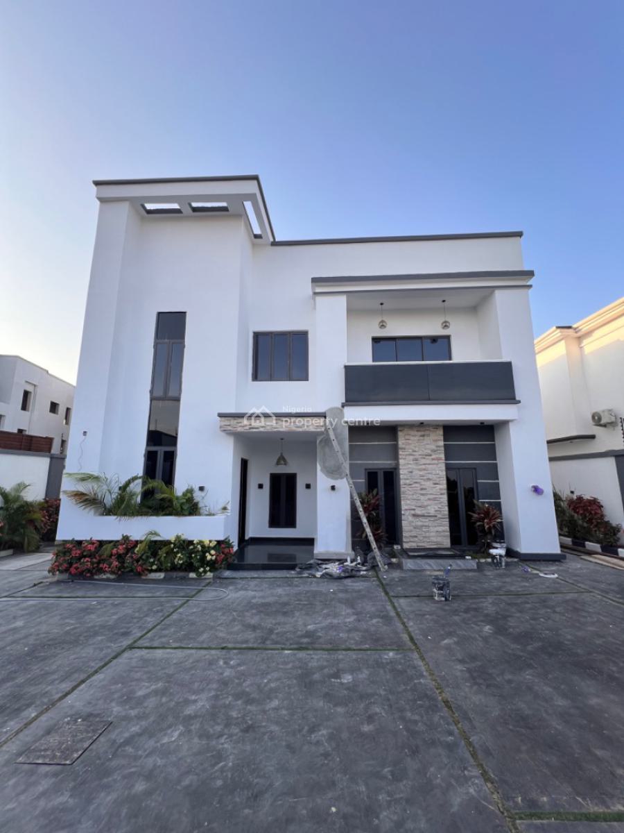 6 Bedroom Fully Detached Duplex with a Swimming Pool and 2 Rm Bq, Guzape District, Abuja, Detached Duplex for Sale