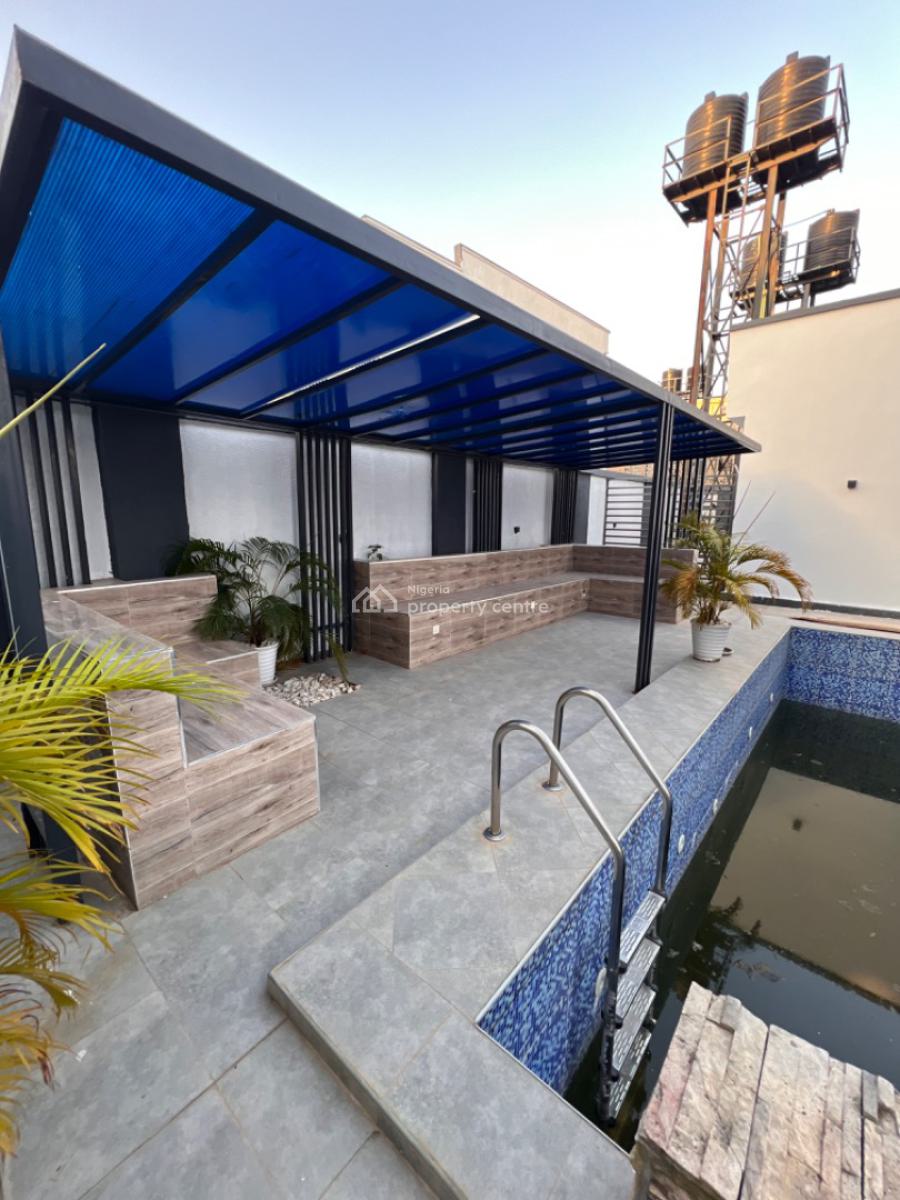 6 Bedroom Fully Detached Duplex with a Swimming Pool and 2 Rm Bq, Guzape District, Abuja, Detached Duplex for Sale