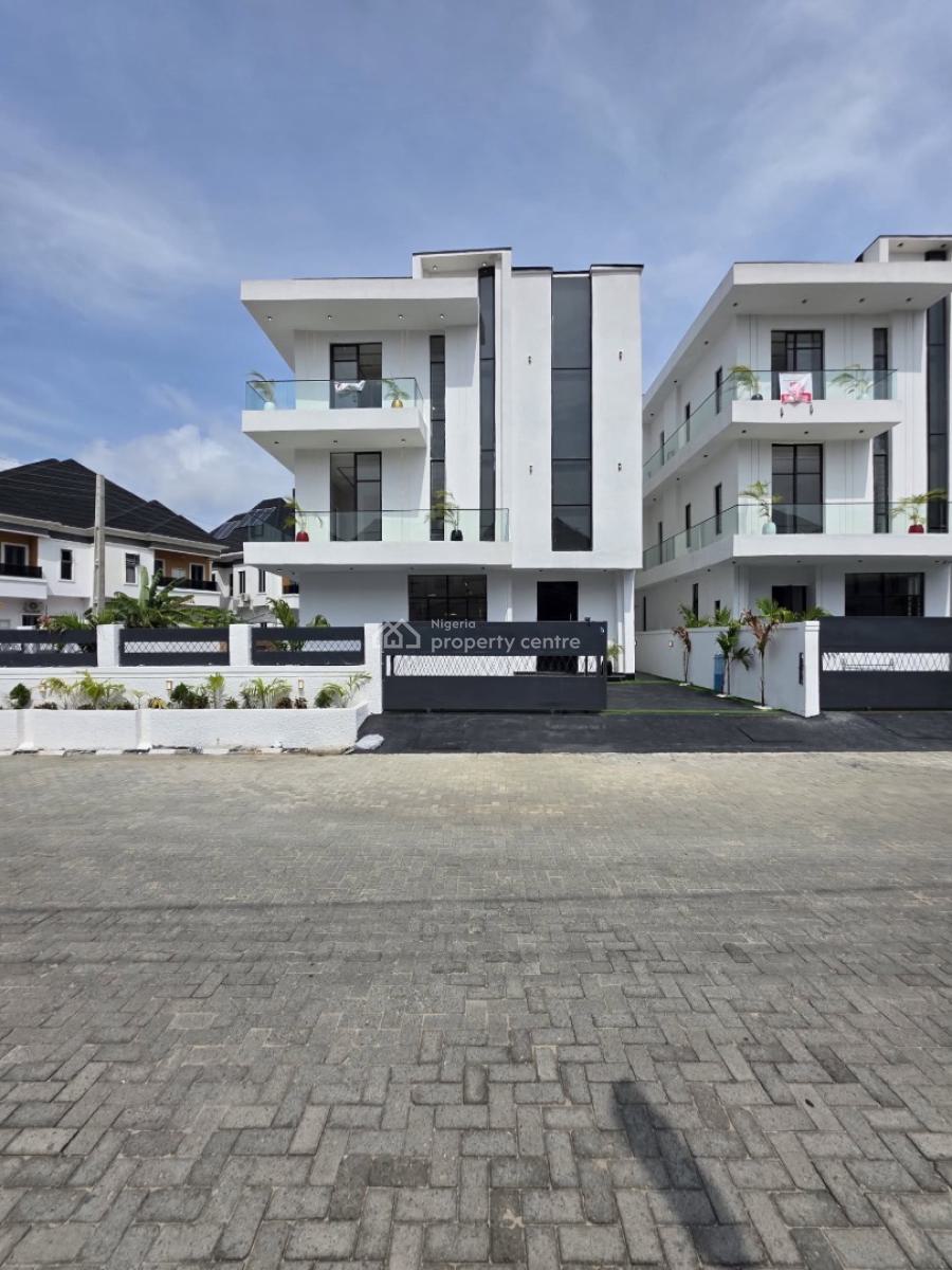 Nicely Built 5 Bedroom Detached Duplex with Bq, 2nd Toll Gate, Lekki, Lagos, Detached Duplex for Sale