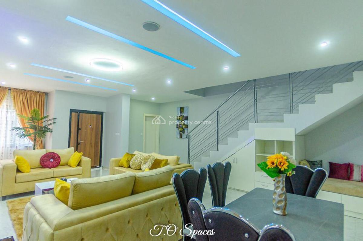 Fresh 3 Bedroom Apartment for Your Comfort, Urban Prime Lekki Scheme 2, Ajah, Lagos, Terraced Duplex Short Let