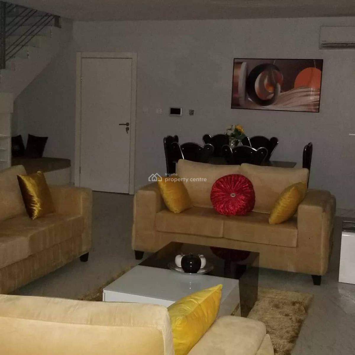 Fresh 3 Bedroom Apartment for Your Comfort, Urban Prime Lekki Scheme 2, Ajah, Lagos, Terraced Duplex Short Let