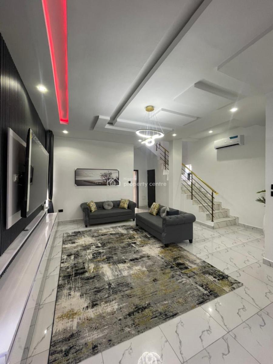 Newly Built & Furnished Luxury 4 Bedroom Fully Detached Duplex with Bq, Ikota Lekki, Ikota, Lekki, Lagos, Detached Duplex for Rent