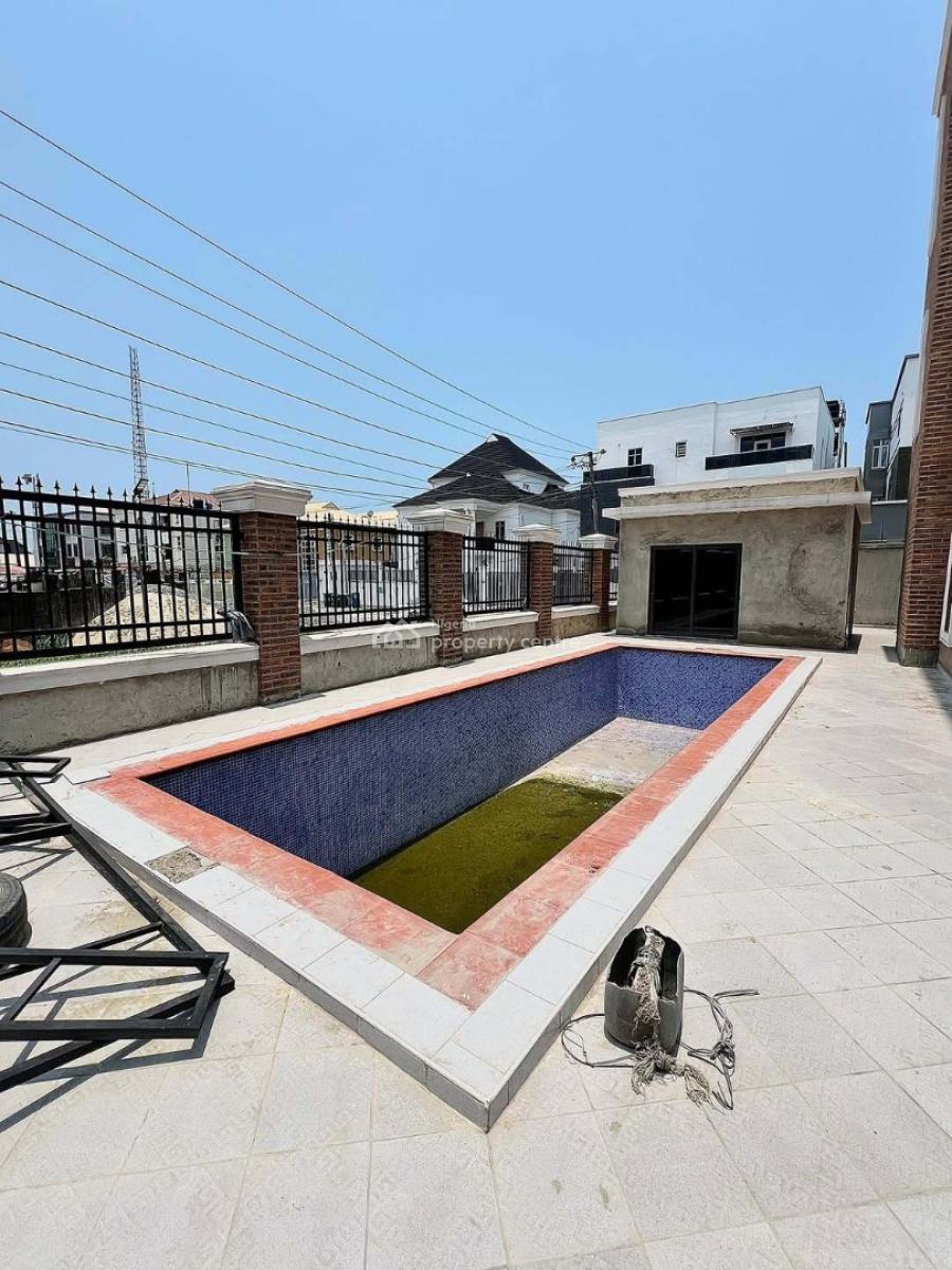 Spacious 3 Bedroom Penthouse with Elevator, Gym, and Swimming Pool, Lekki Phase 1, Lekki, Lagos, Terraced Duplex for Rent