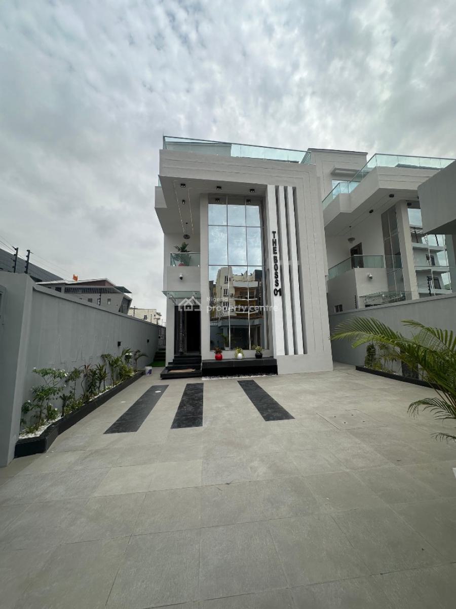 Aesthetically Pleasing 5 Bedroom Fully Detached  with Private Cinema, Lekki Phase 1, Lekki, Lagos, Detached Duplex for Sale
