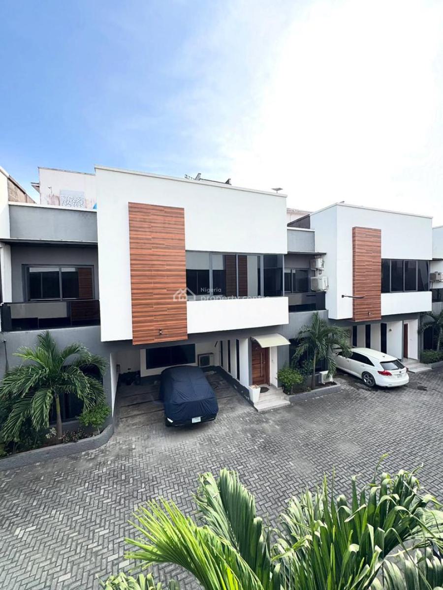 4 Bedroom Terrace Duplex, Osapa Lekki, Osapa, Lekki, Lagos, Terraced Duplex for Rent