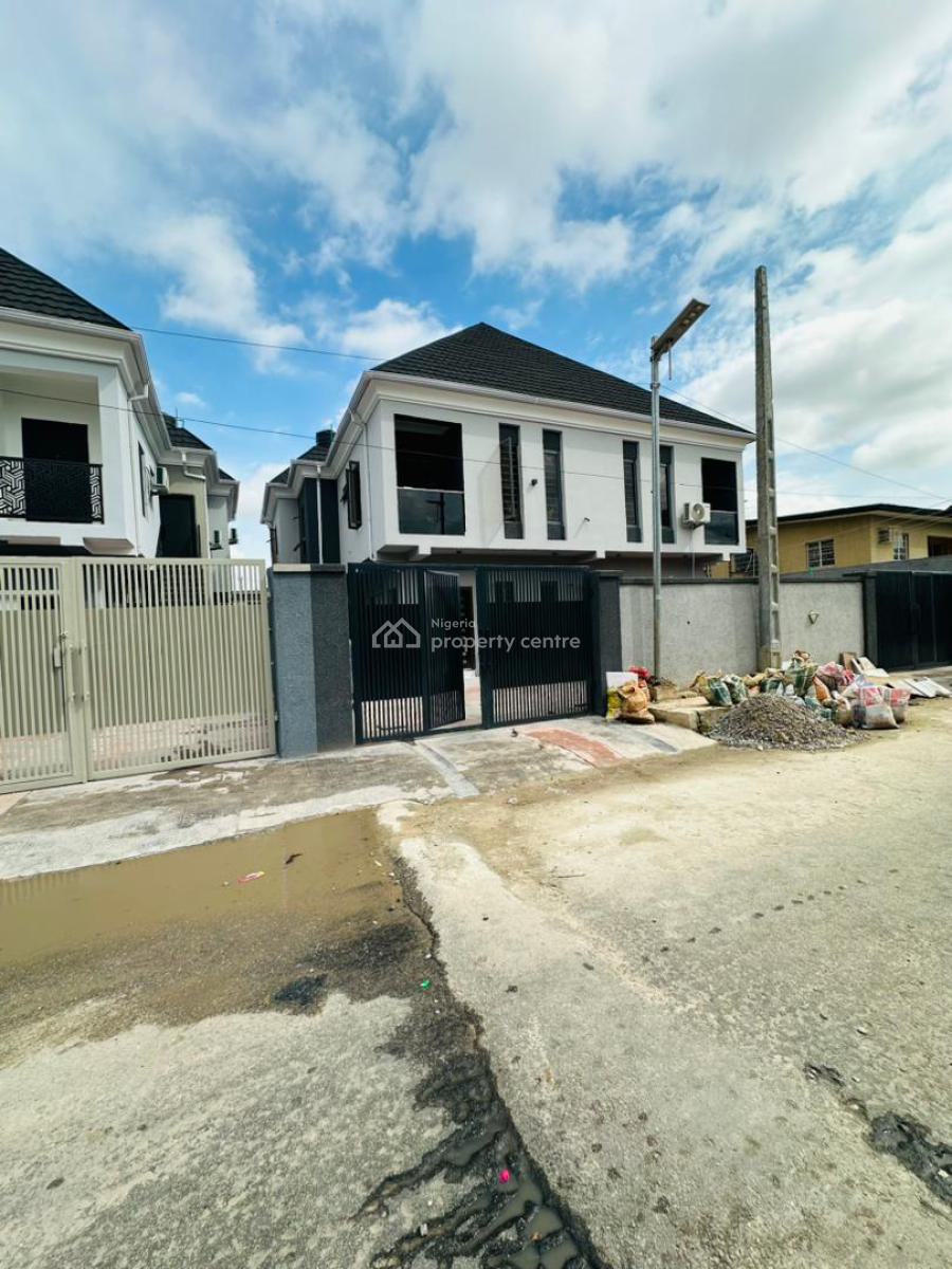 Beautifully Designed 4 Bedroom Semi Detached House Plus a Room Bq, Elegantly Designed Home with Bq in a Secured Neighborhood, Off Allen, Ikeja, Lagos, Semi-detached Duplex for Sale