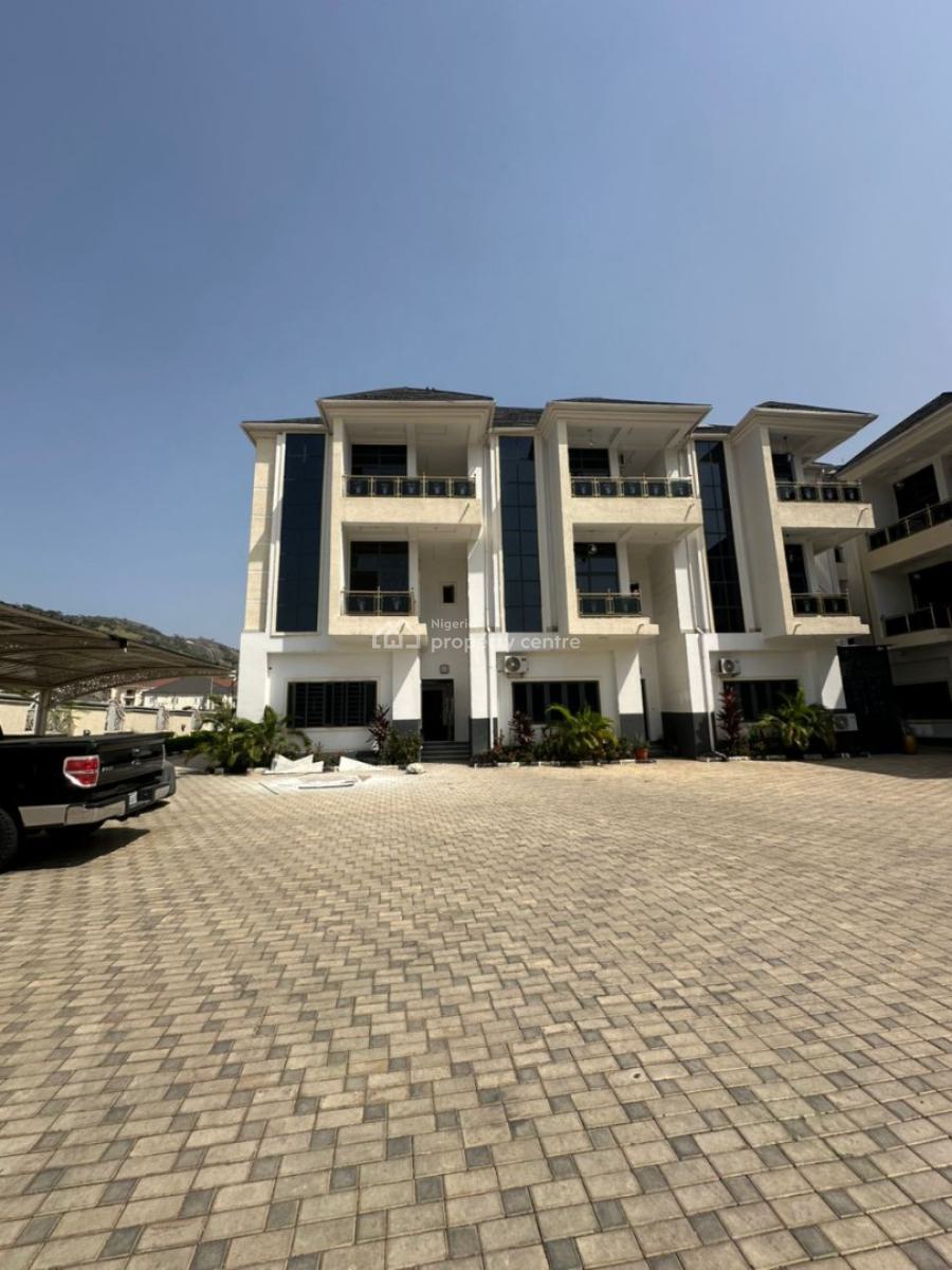 Newly Built 4 Bedroom Terrace with 2 Living Rooms and Bq, Katampe Extension, Katampe, Abuja, Terraced Duplex for Sale